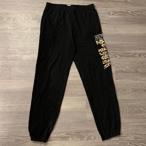Victoria’s Secret PINK Leopard Sweatpants Size M